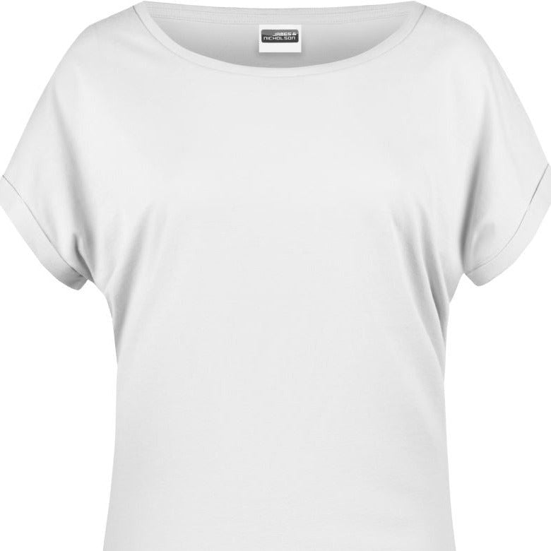 Damen Biobaumwolle T-Shirt Siebdruck 